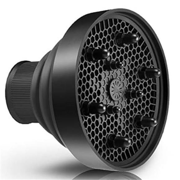 Universal Collapsible HairDryer Diffuser Attachment-Salon Grade tool,Lightweight - Picture 2 of 7